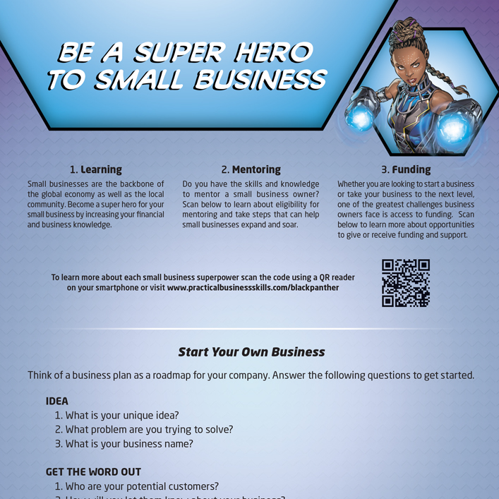 Be a Small Business Super Hero